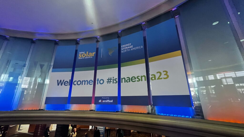 Entrance to the 2023 ISNAESNA Conference